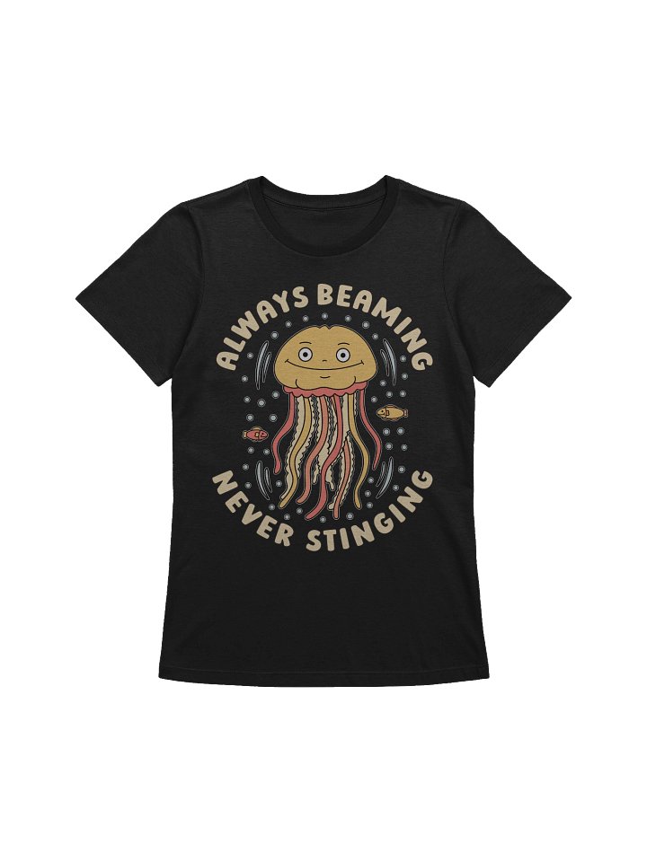 Always Beaming Never Stinging Cute Silly Funny Jellyfish Women's Relaxed-fit T-shirt product image (1)