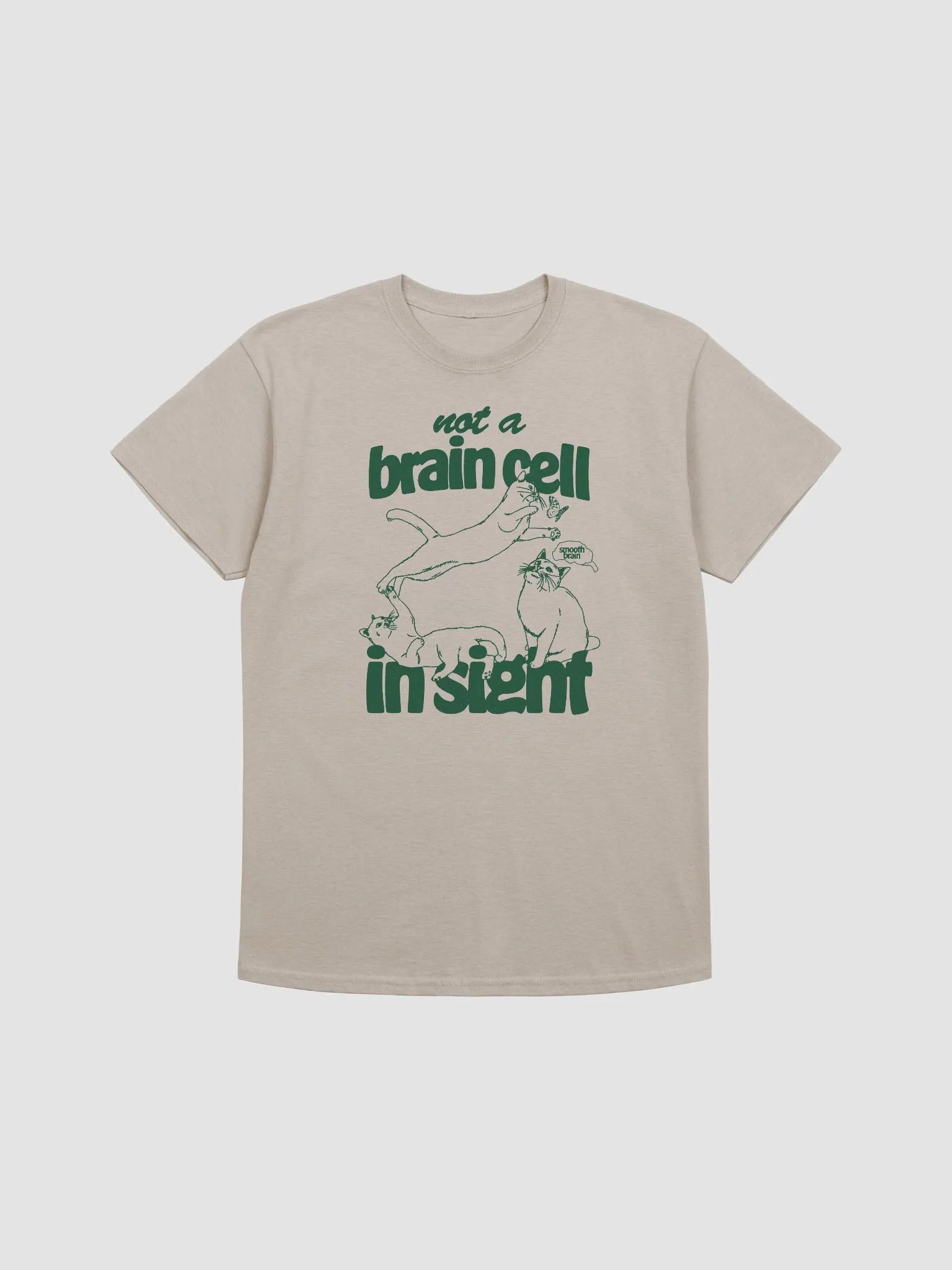 Not a brain cell in sight unisex tee product image (2)