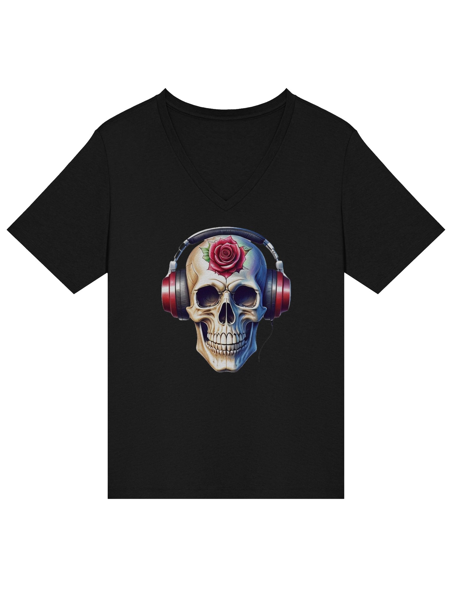 RR Women's V Tee Dbl Side (dark colors) product image (7)