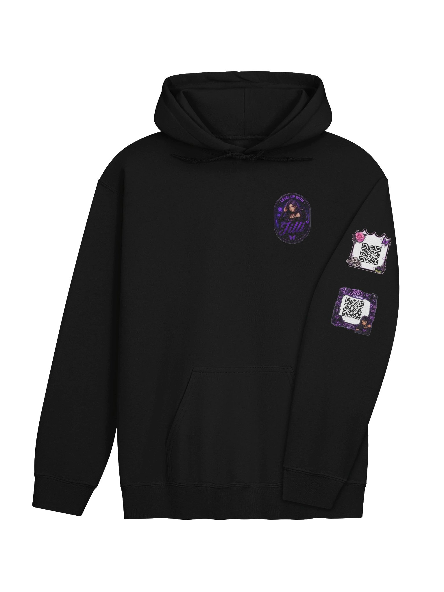 Cozy Chaos Hoodie w/QR product image (4)