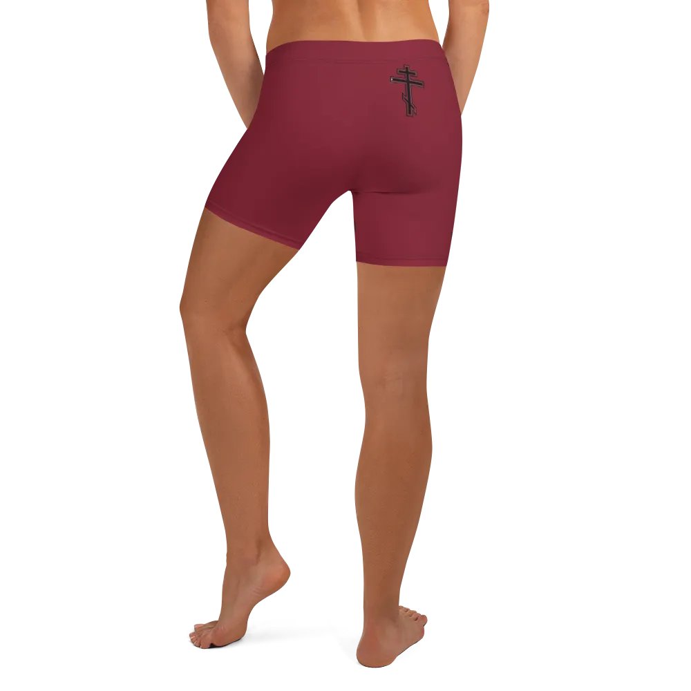 Burgundy Serenity Shorts product image (4)