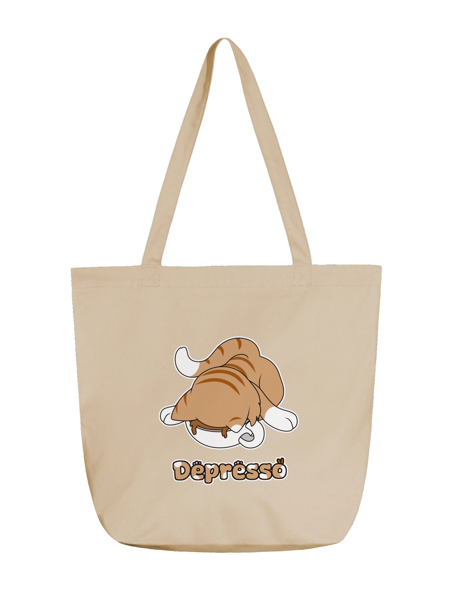 Depresso Cat Tote Bag product image (1)