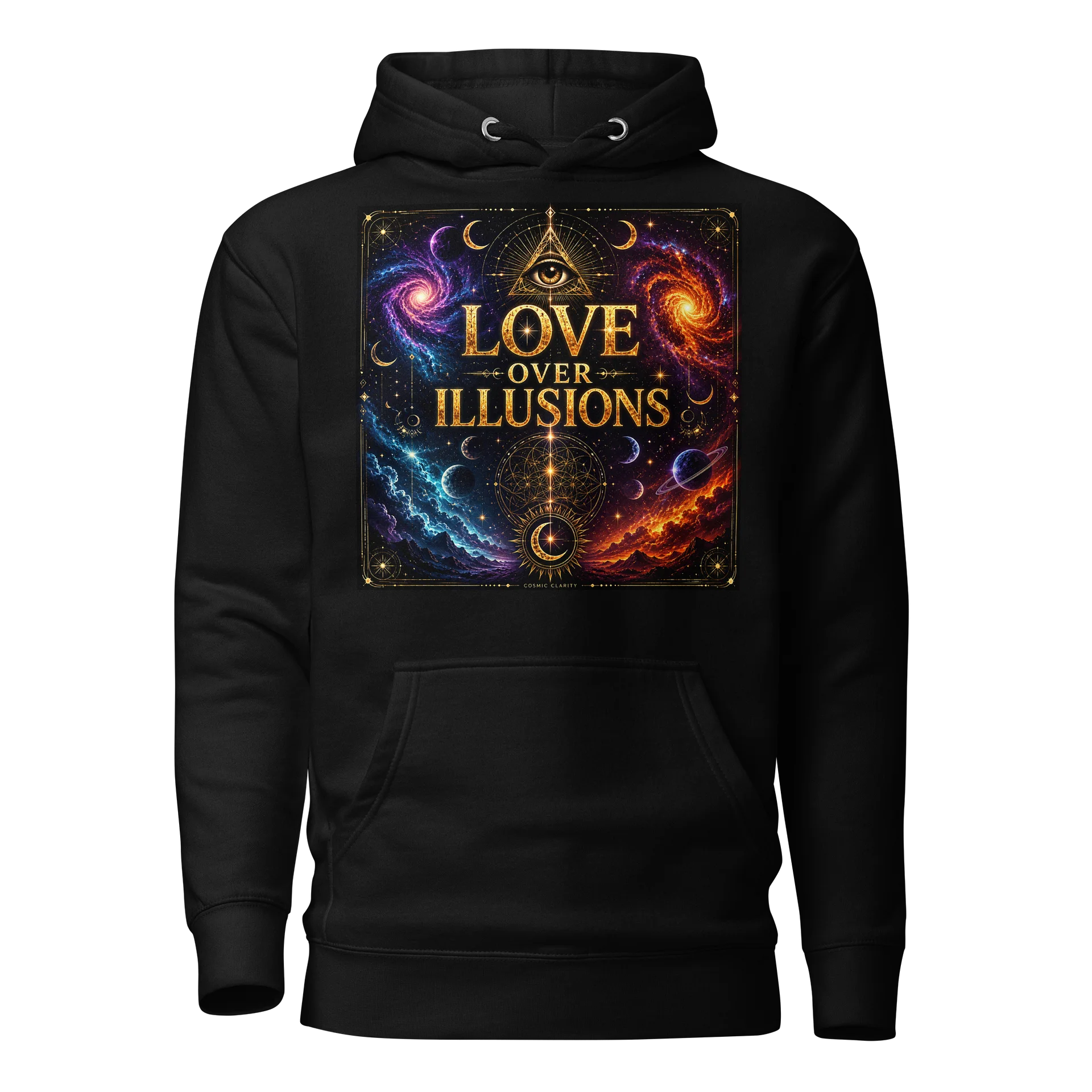 Love Over Illusions Unisex Hoodie product image (1)