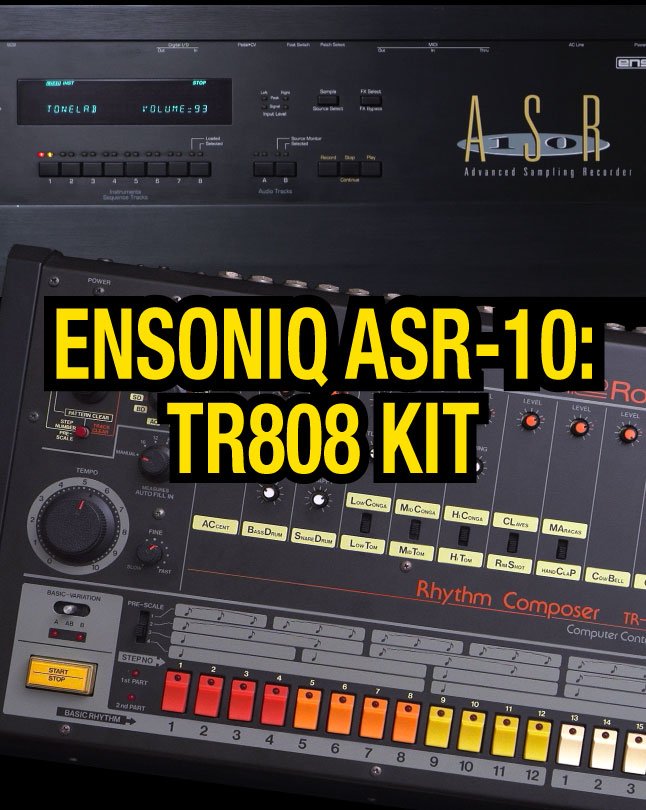 Ensoniq ASR-10: TR808 Kit product image (1)