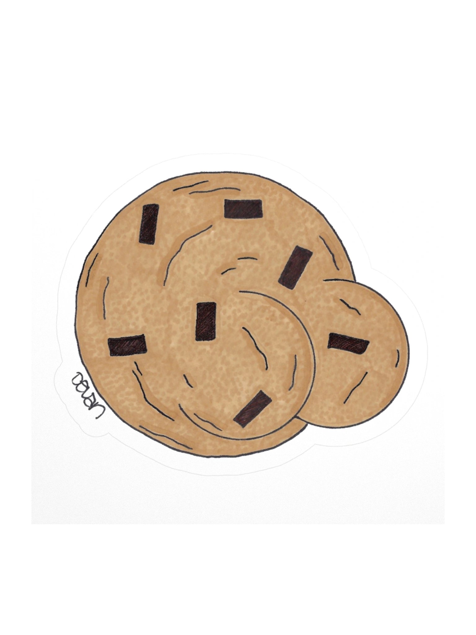 Butts: Cookie Sticker product image (1)