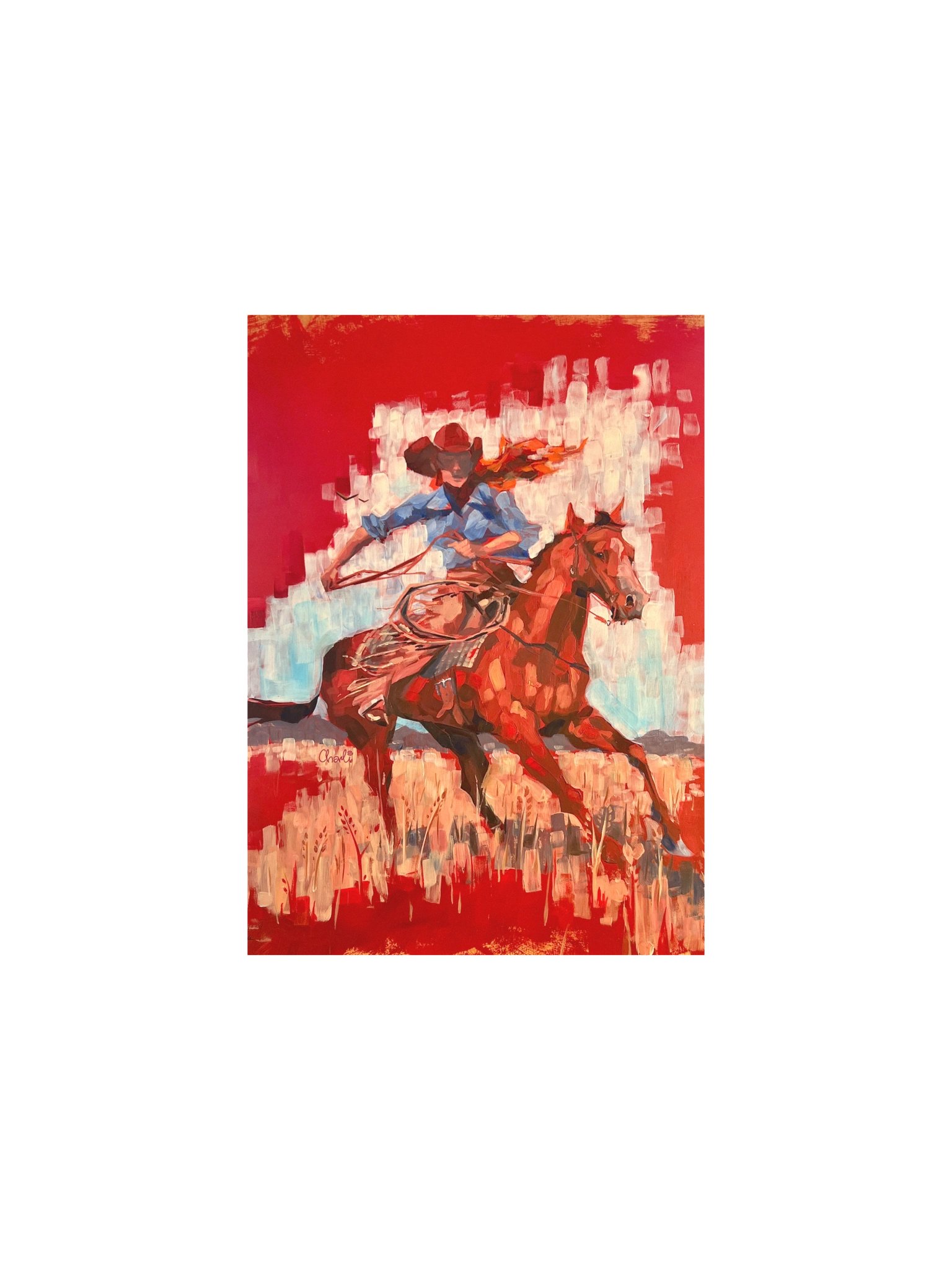 "Drovers Escape" Matt Print product image (1)