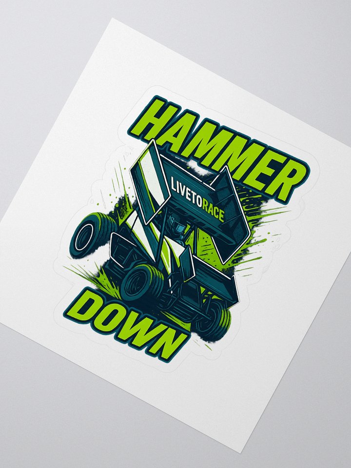 Hammer Down Sticker! product image (2)