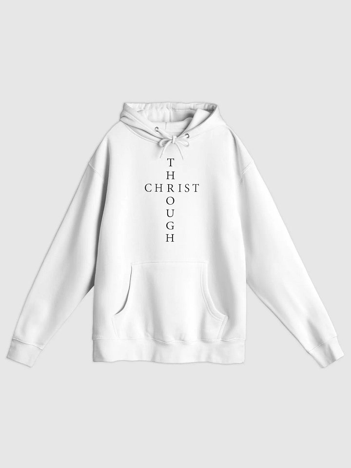Through Christ Cross Logo Unisex Hoodie product image (2)
