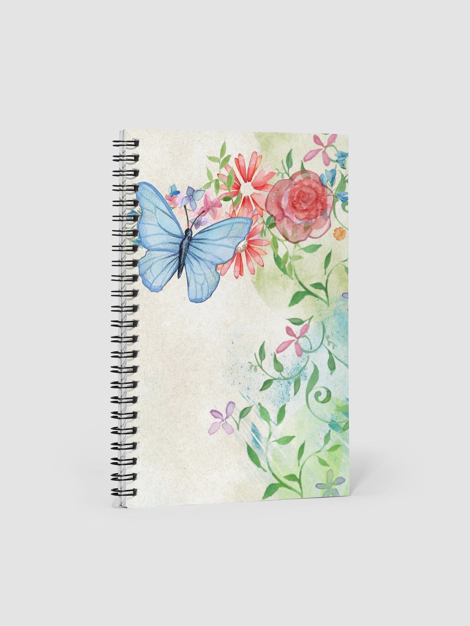Butterfly Blooms Spiral Notebook product image (1)