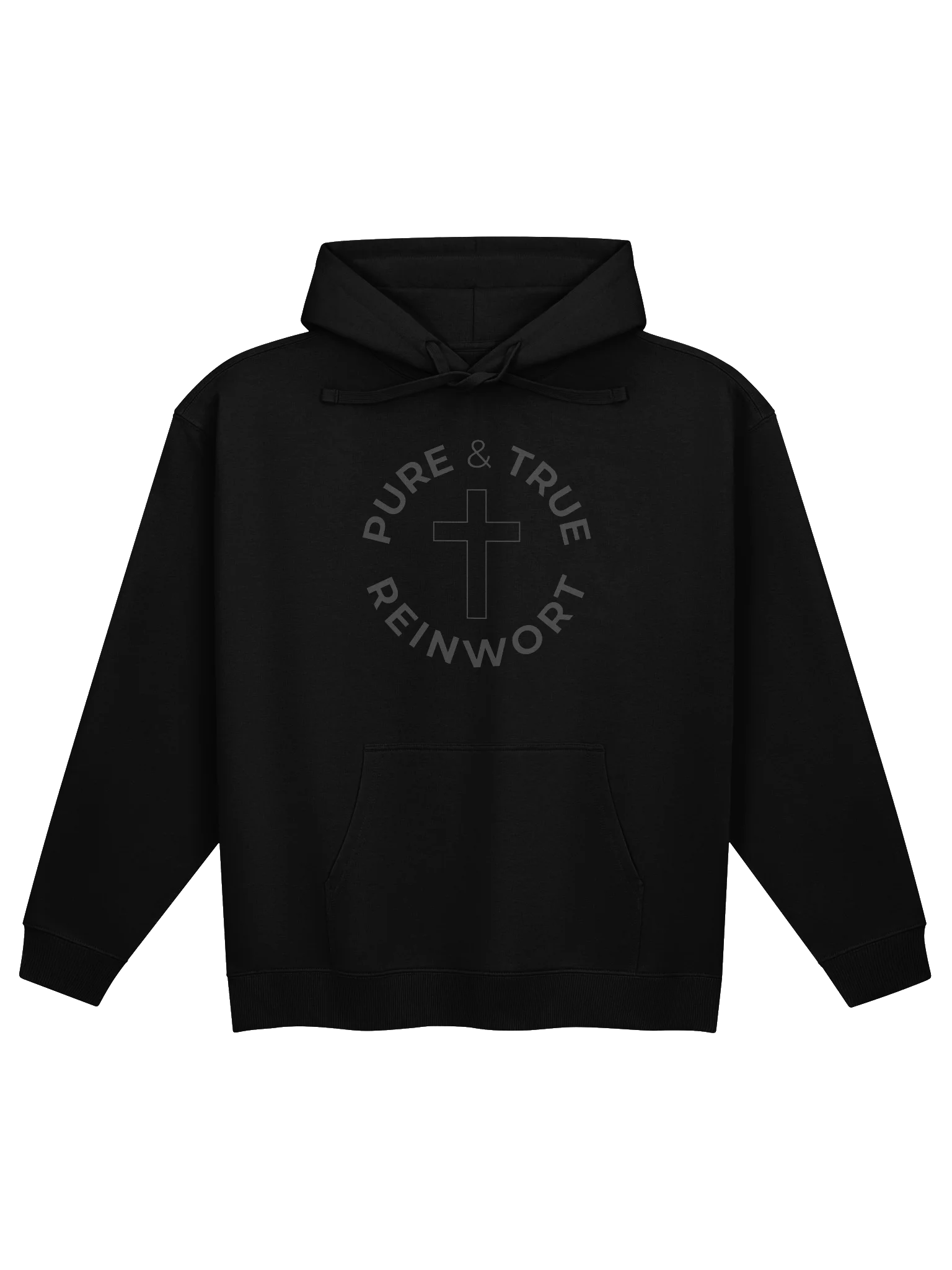 ID FUSION P&T ORGANIC-BLEND OVERSIZED HOODIE DARK product image (3)