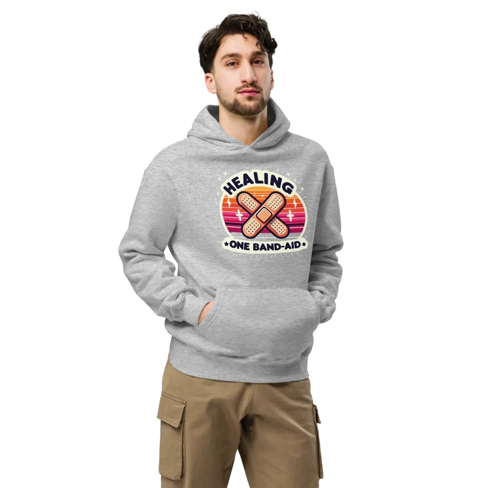 Healing One Band-Aid Unisex Hoodie product image (37)