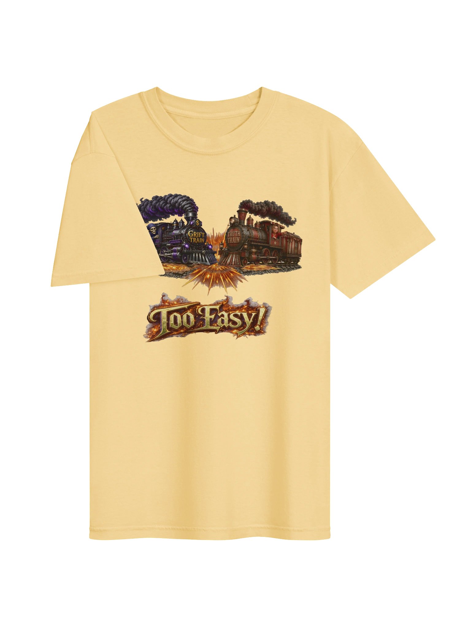 ''Too Easy'' Heavyweight T-Shirt product image (99)