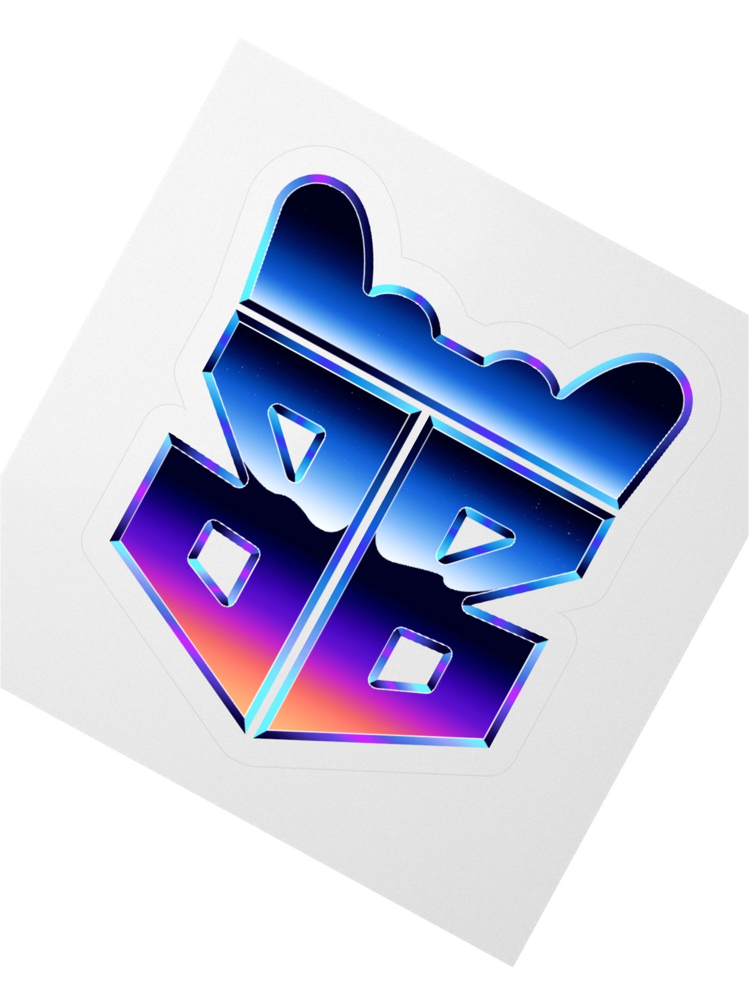 BB Logo Cut Stickers product image (5)