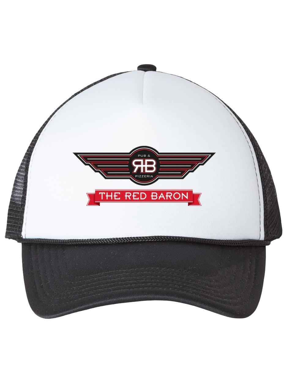 Red Baron Foam Mesh-Back Trucker Cap product image (7)