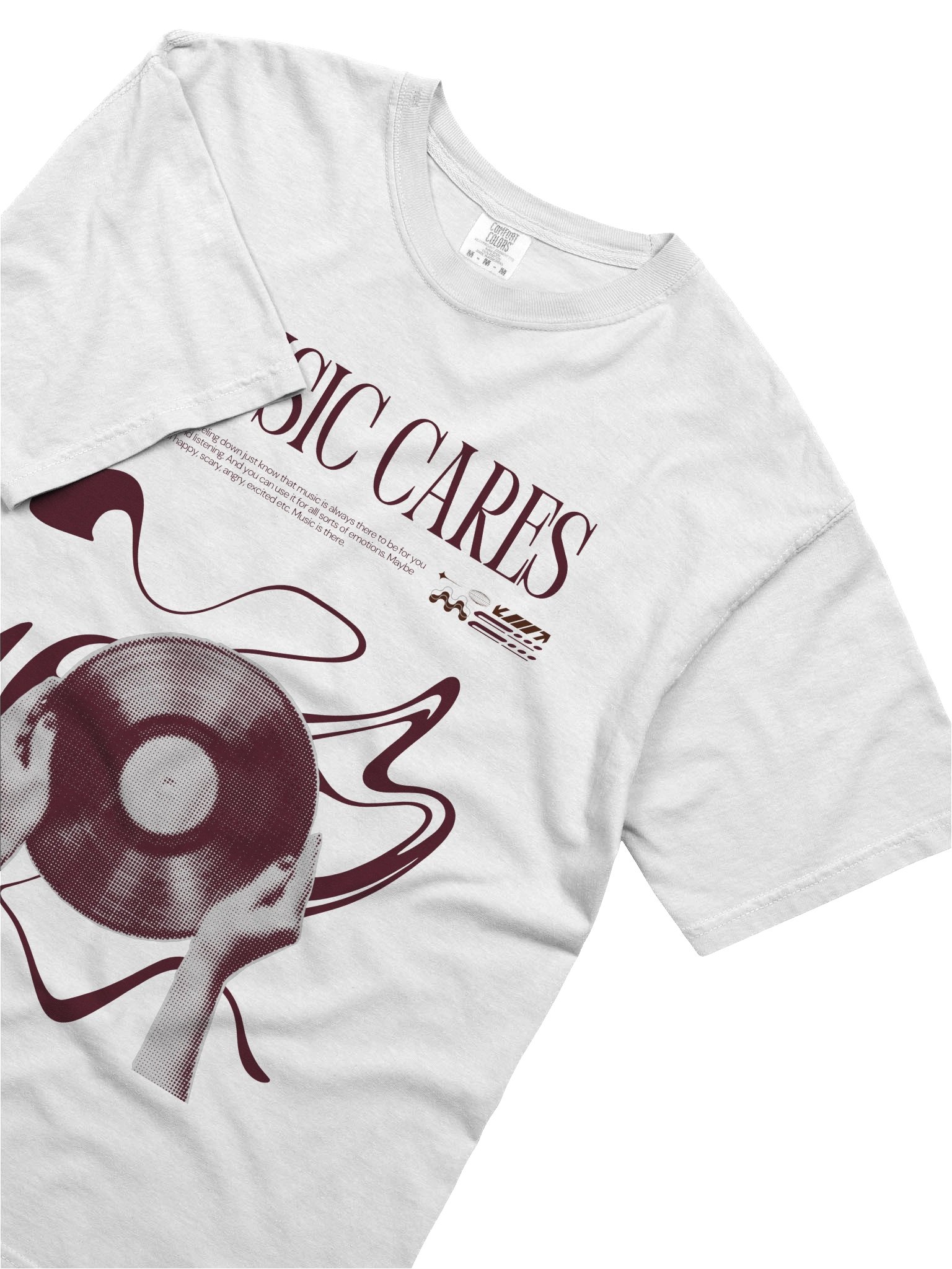 Music Cares Graphic Tee product image (45)