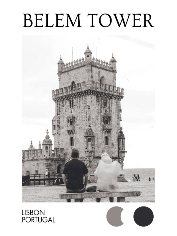 Views of Belem Tower - Digital product image (1)