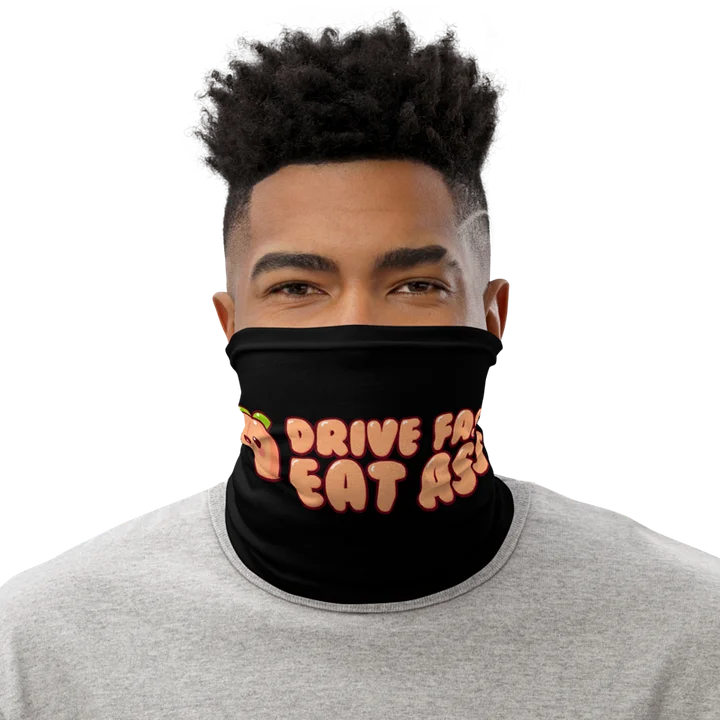 Gina Darling Drive Fast Eat Ass Face Mask product image (1)