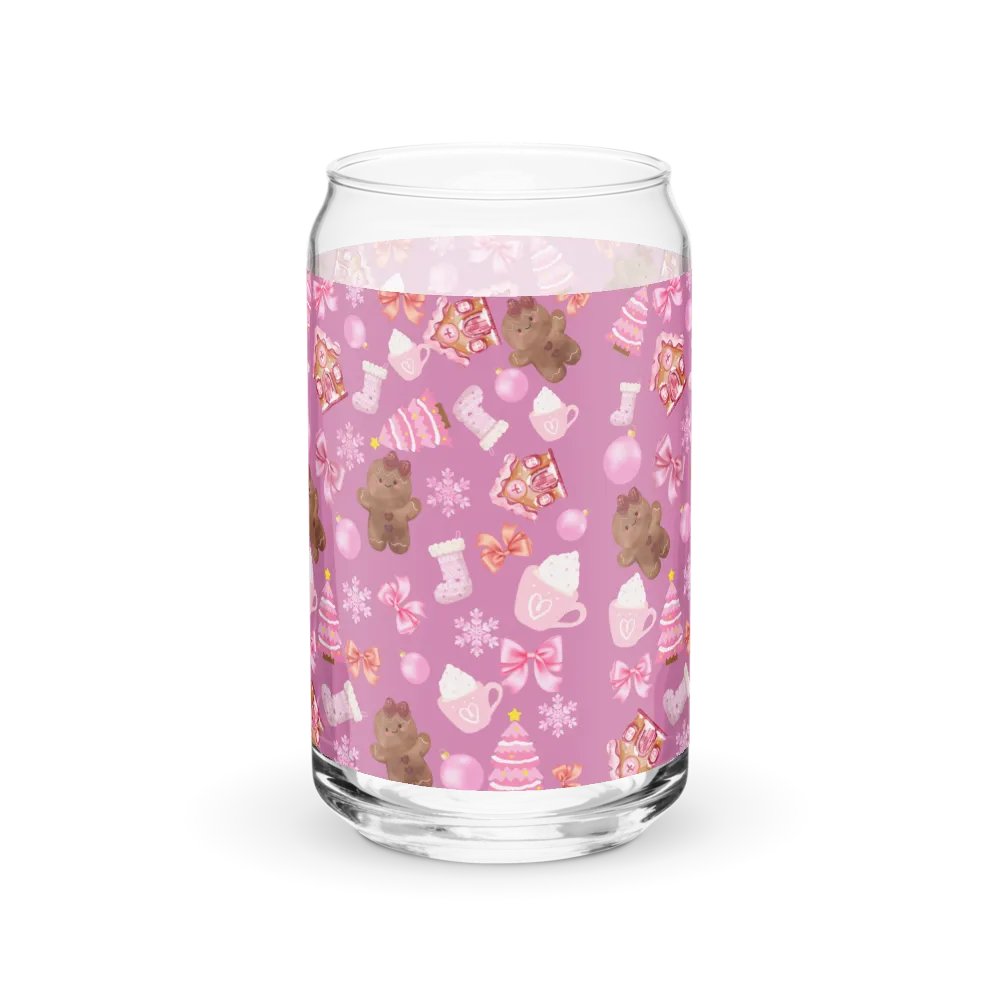 Pink Gingerbread Cookies Glass Set product image (5)