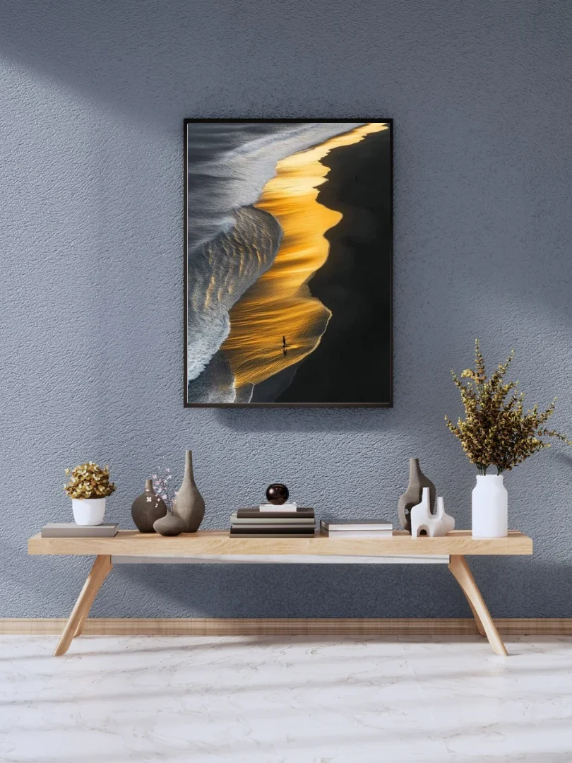 Sunset Beach Oil On Canvas product image (2)