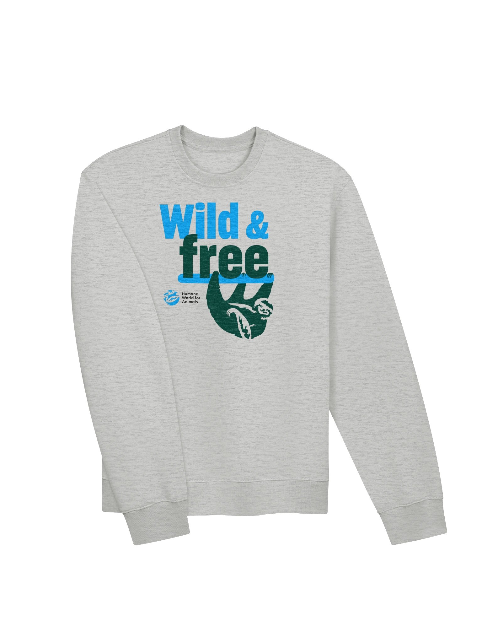 Wild & free - Sloth - Sweatshirt product image (3)
