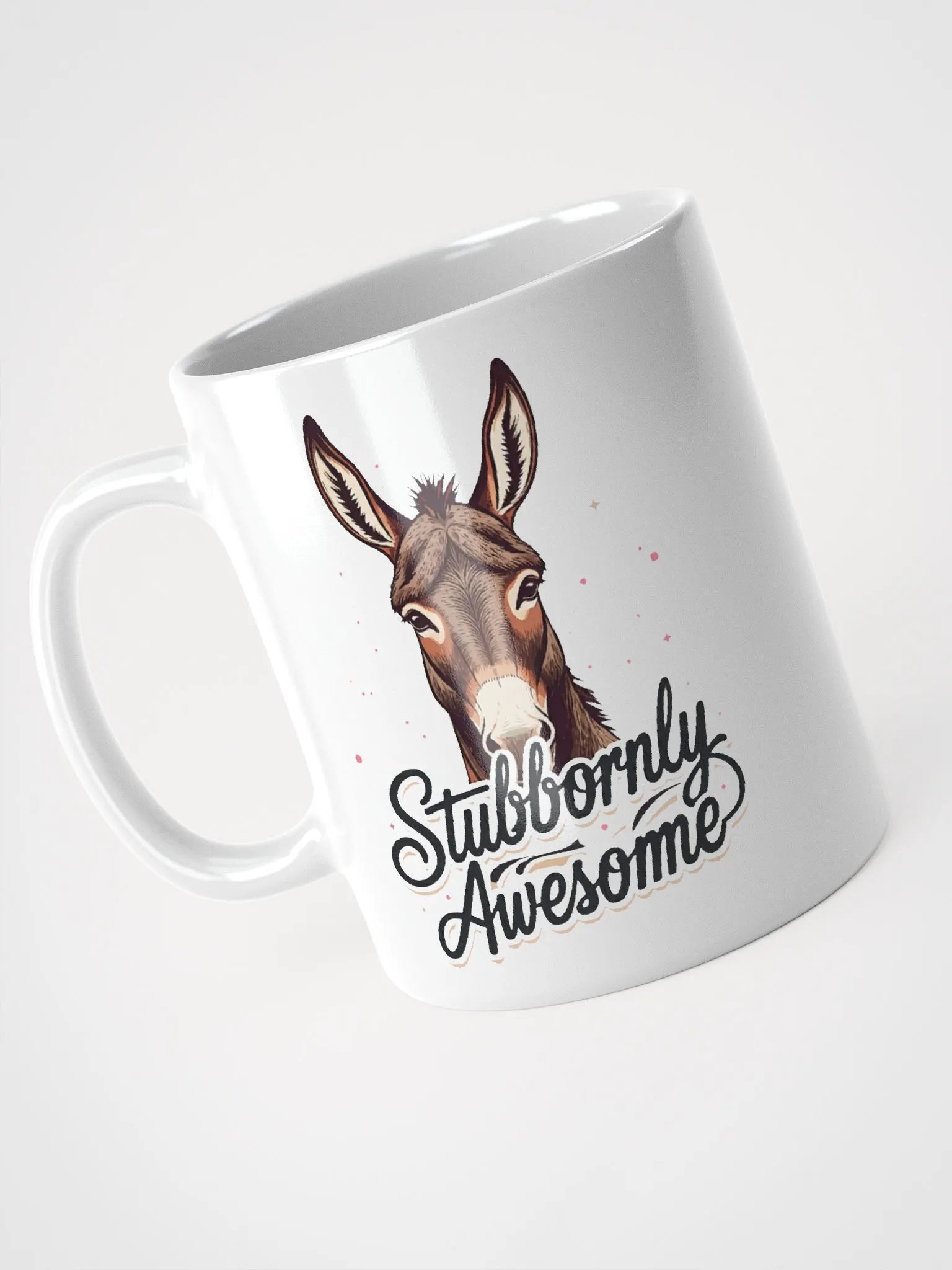 Stubbornly Awesome Donkey Mug product image (3)