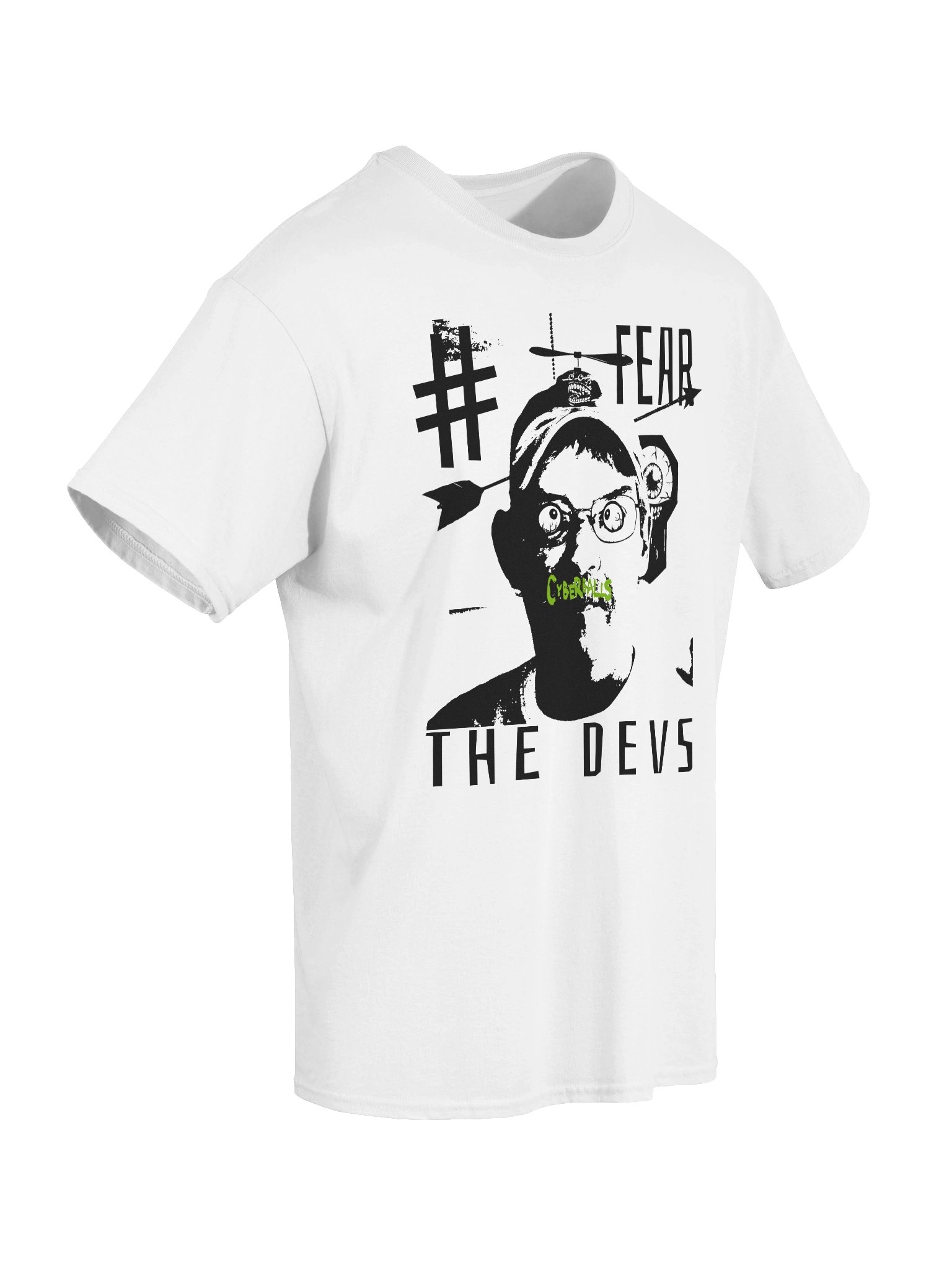 FEAR THE DEVS HEAVYWEIGHT T-SHIRT product image (3)