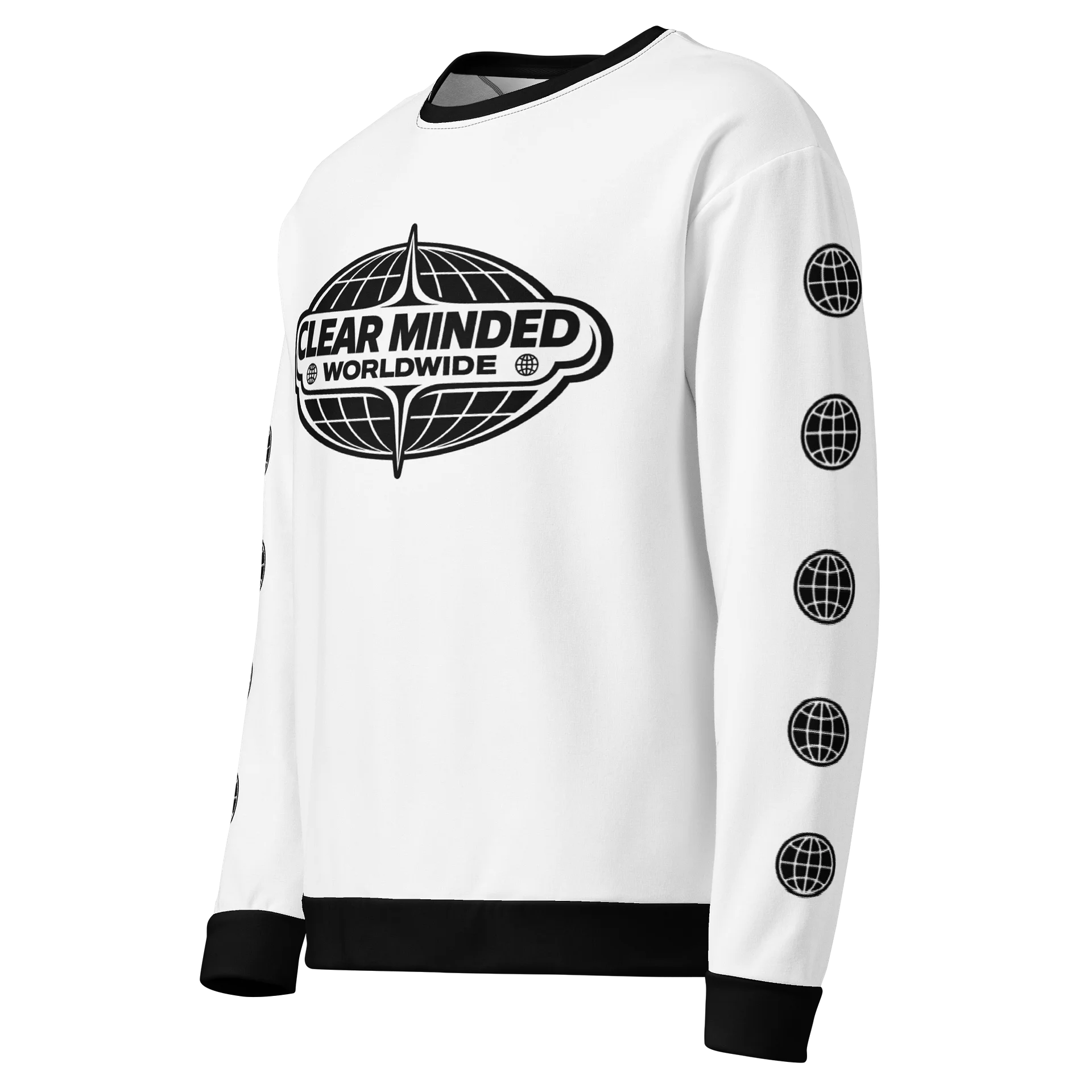 The Y2K White/Black Sweatshirt product image (3)