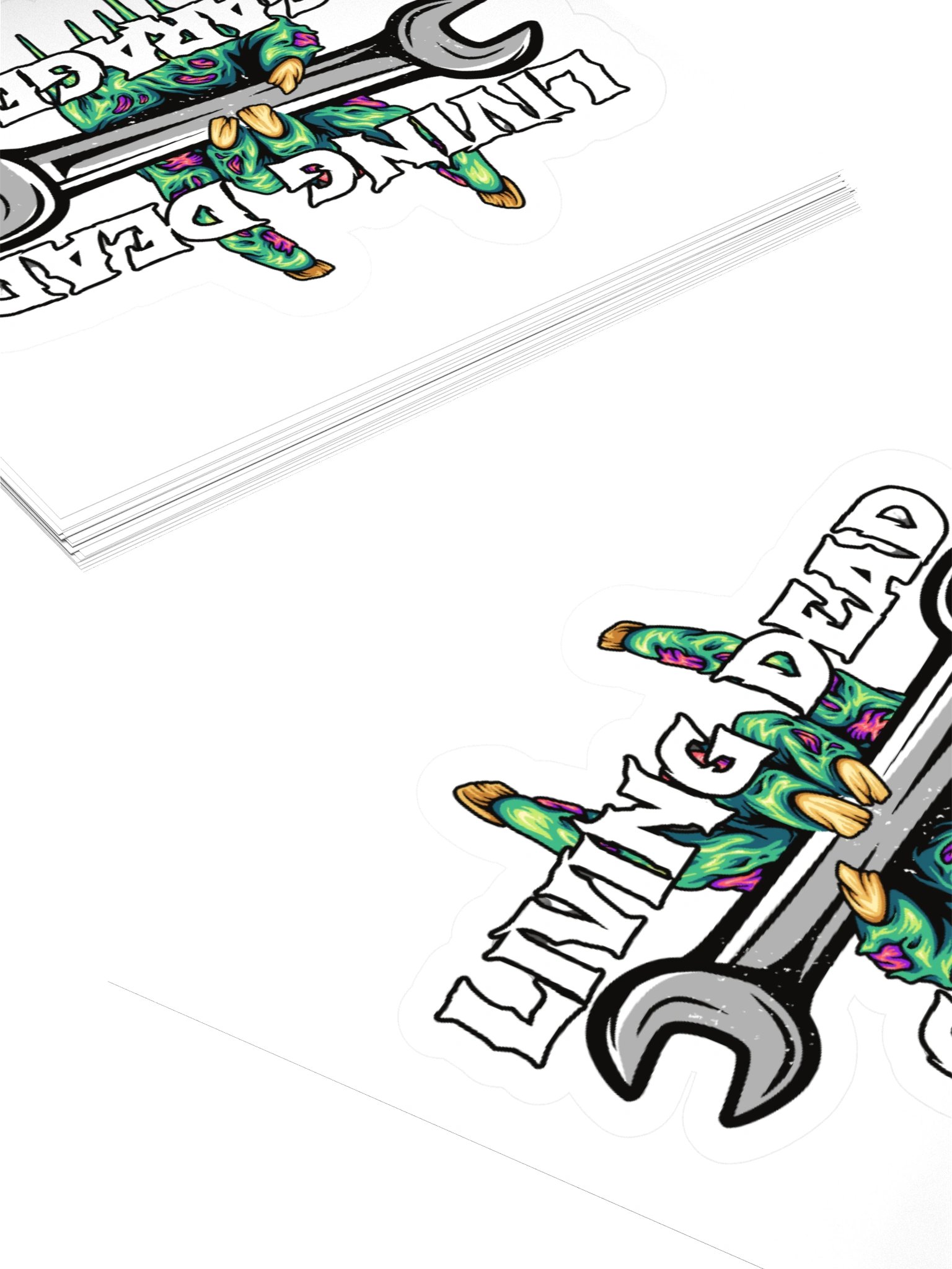 Living Dead Garage Sticker product image (11)