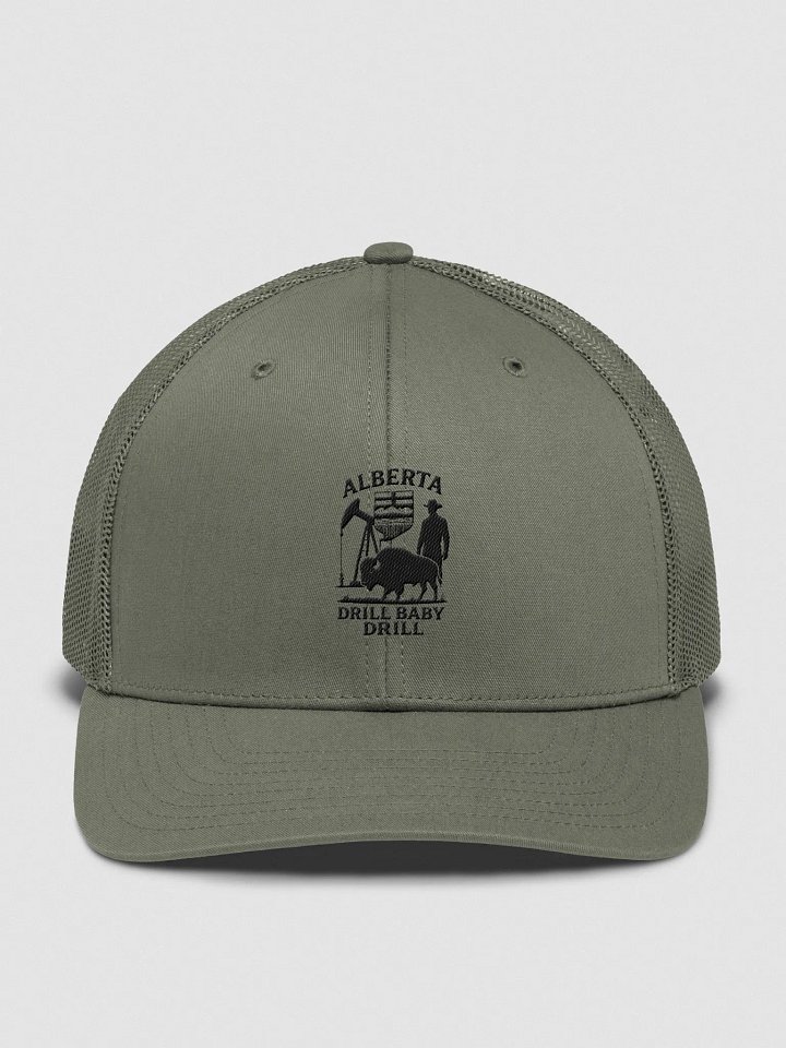 ALBERTA DRILL BABY DRILL TRUCKER HAT LIGHT product image (1)