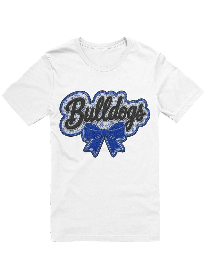 Bulldogs faux stitch tee product image (2)