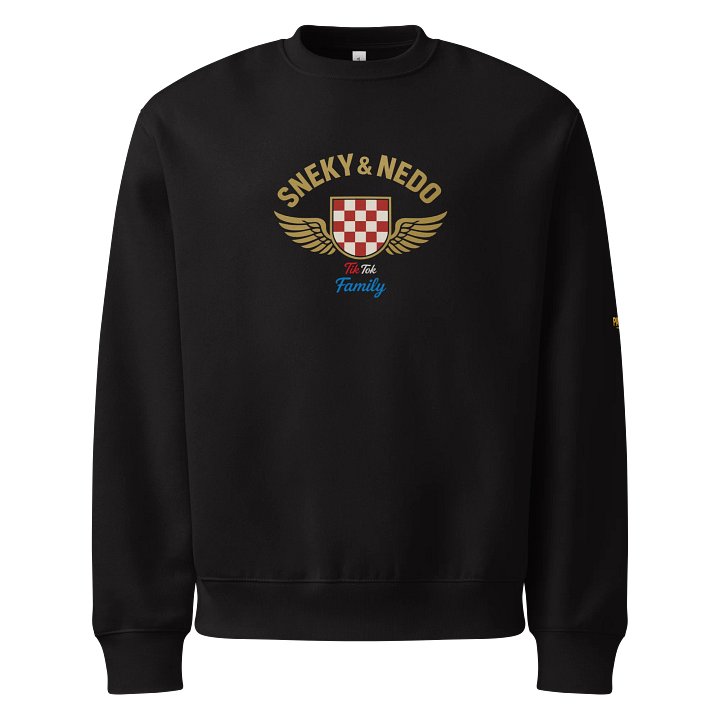 TikTok Family Shield Oversized Sweatshirt product image (1)