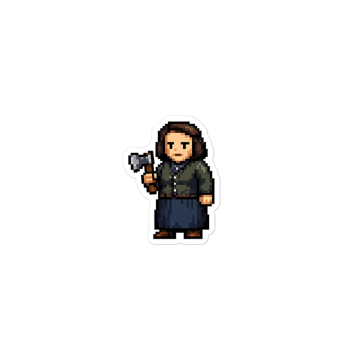 Annie Wilkes (Misery) Retro Pixel Art Laptop Sticker product image (2)