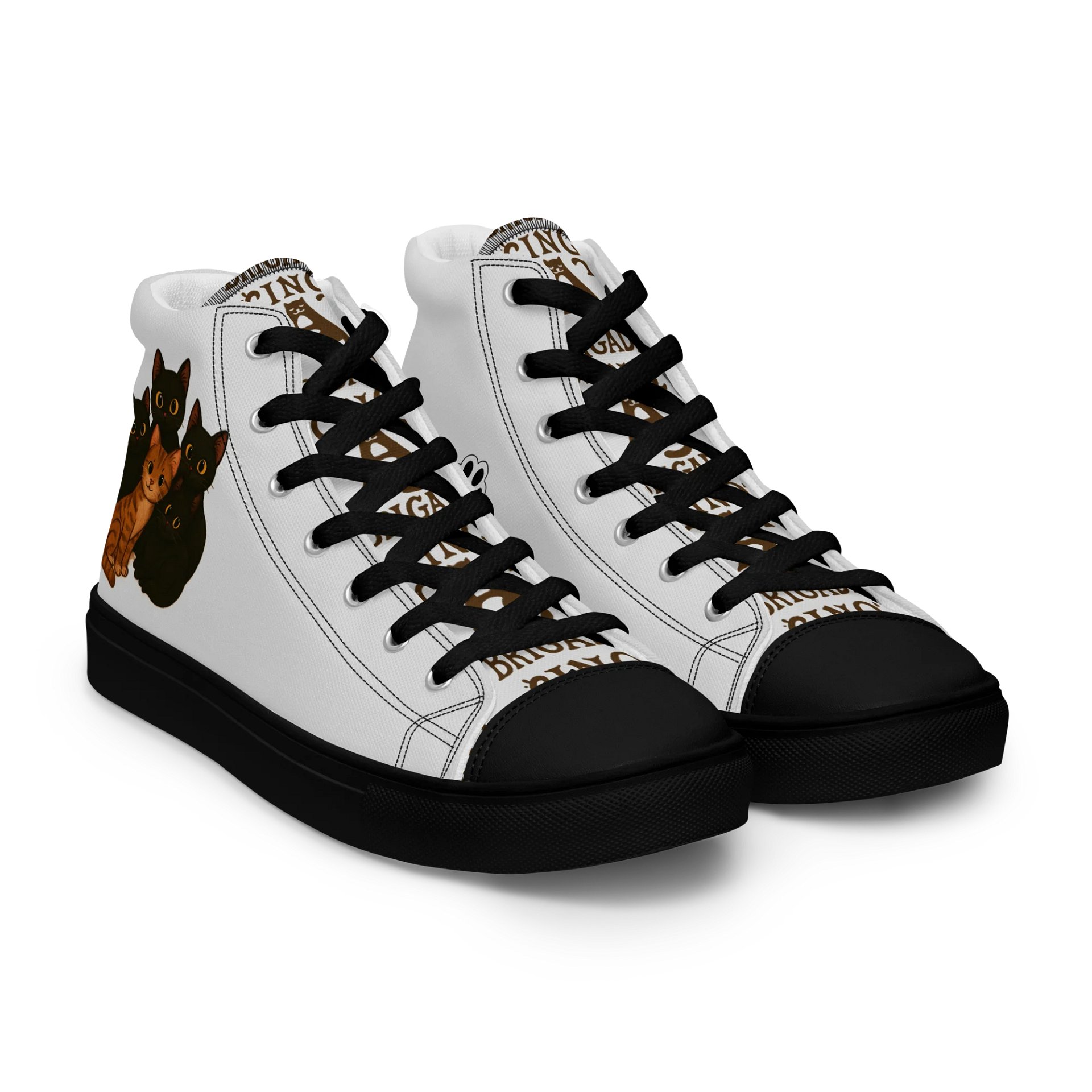 Kitty Cat Men's High Top Shoes product image (11)