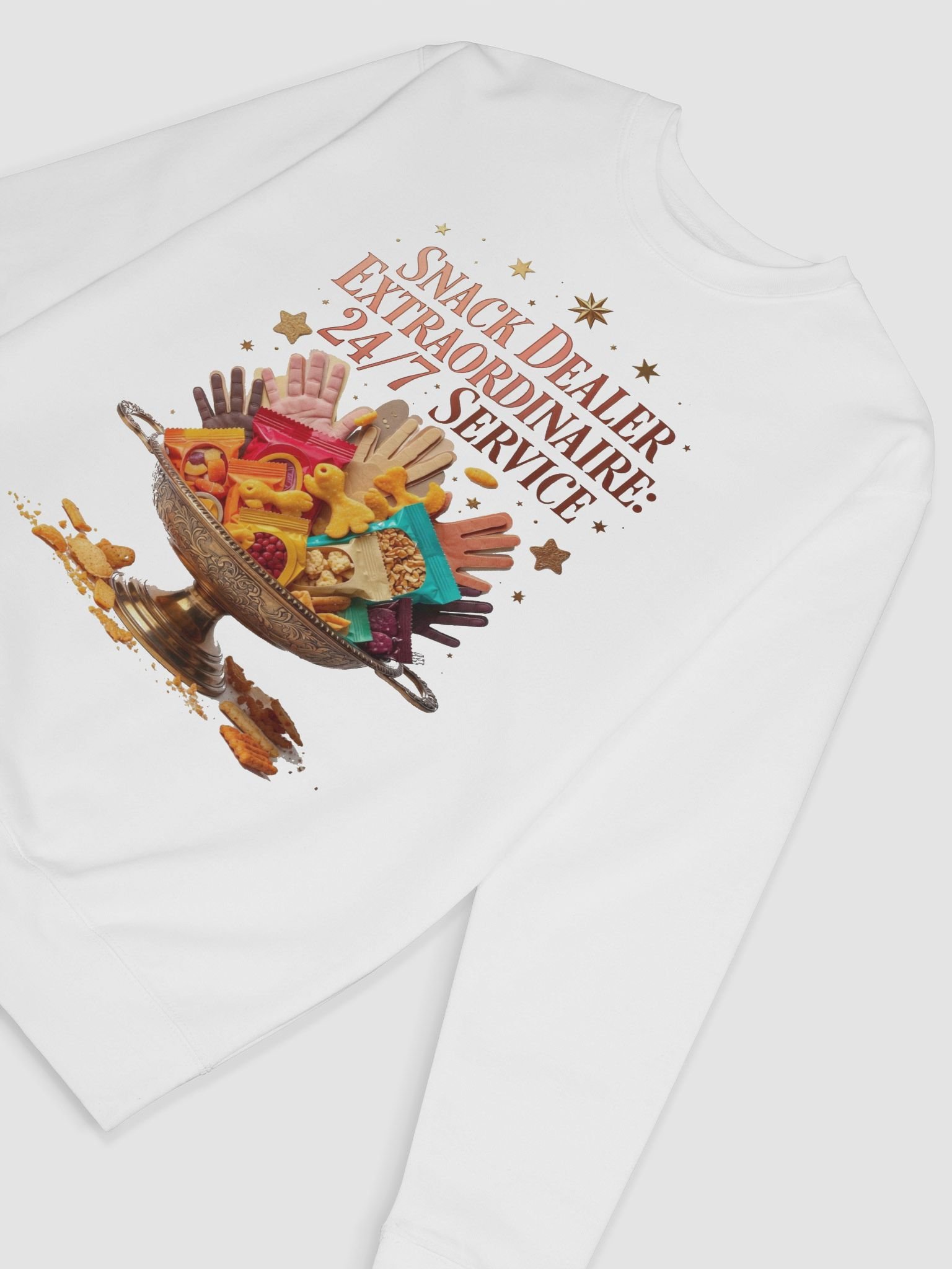 Snack Dealer Extraordinaire pullover | 24/7 Service Funny Mom Humor Gift product image (6)