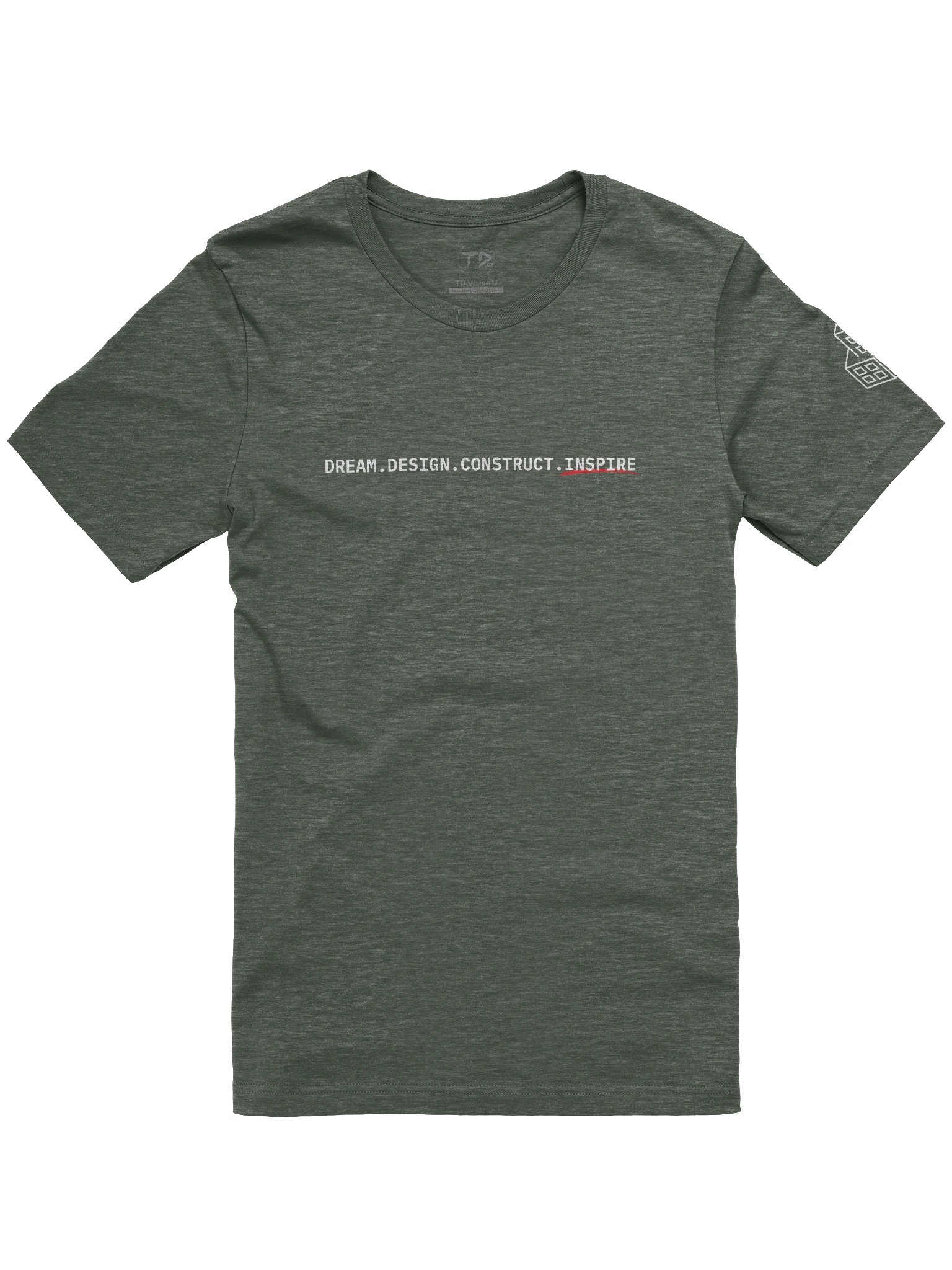 Dream. Design. Construct. Inspire Tee product image (6)
