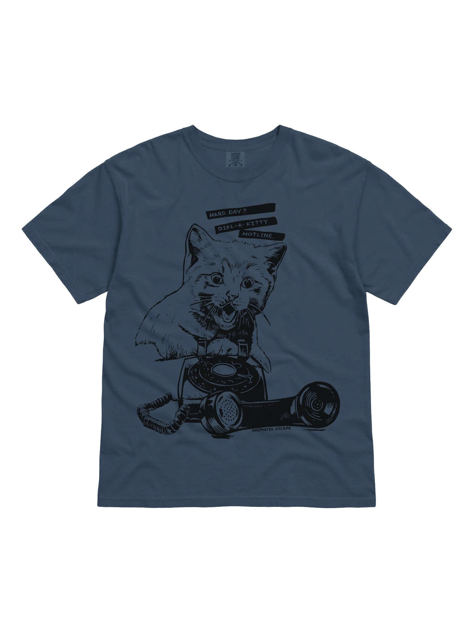DIAL-A-KITTY HOTLINE TEE product image (1)