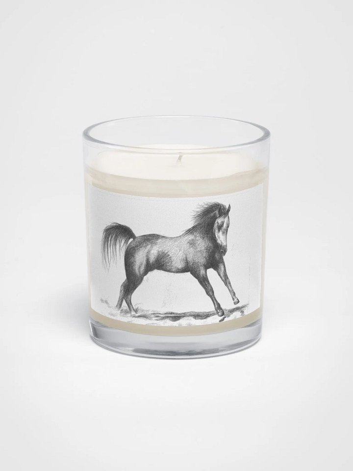 horse cantering candle product image (1)