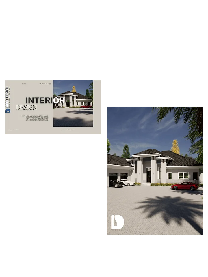 Complete Package Bundle – 3 Bedroom 1-Storey Family Home | DA13501A product image (1)
