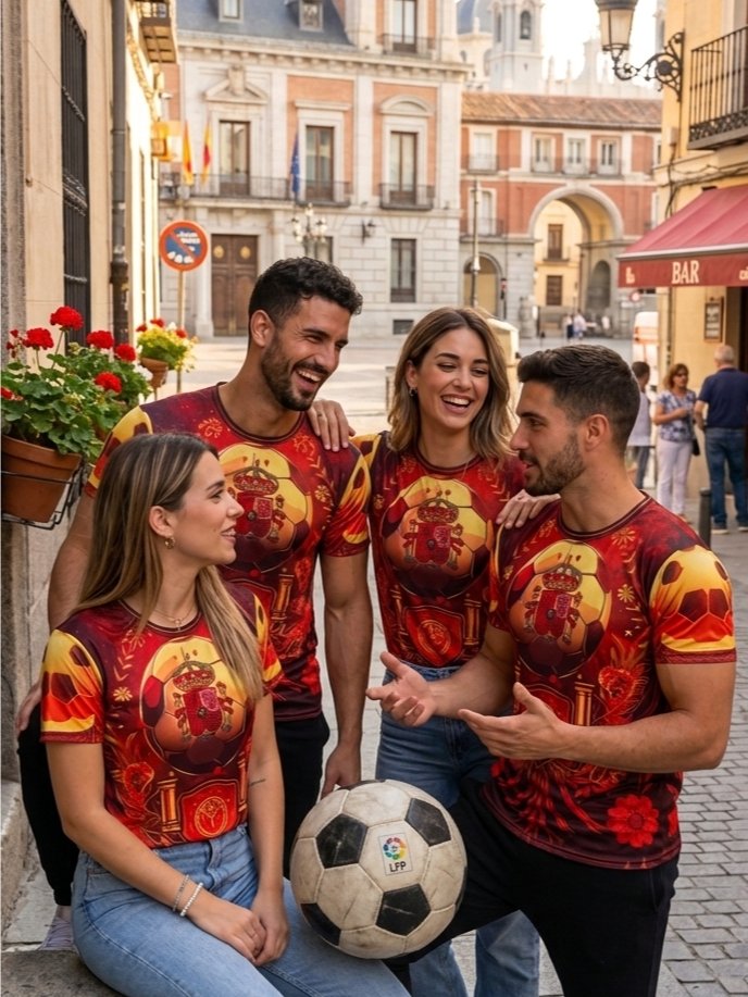 Spain Womens Fantasy Football Shirt product image (2)