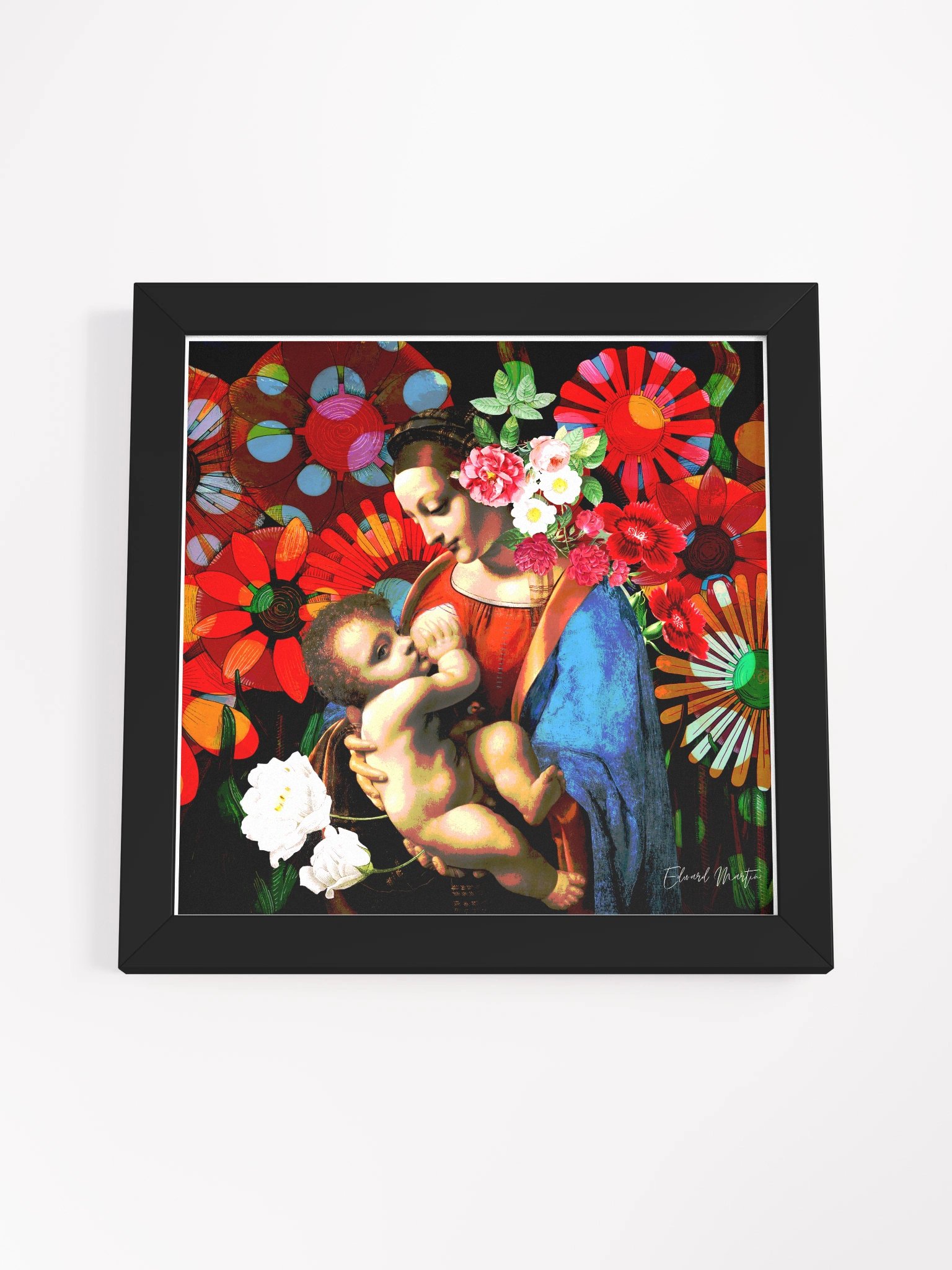 Floral Embrace Framed Matte Poster product image (55)