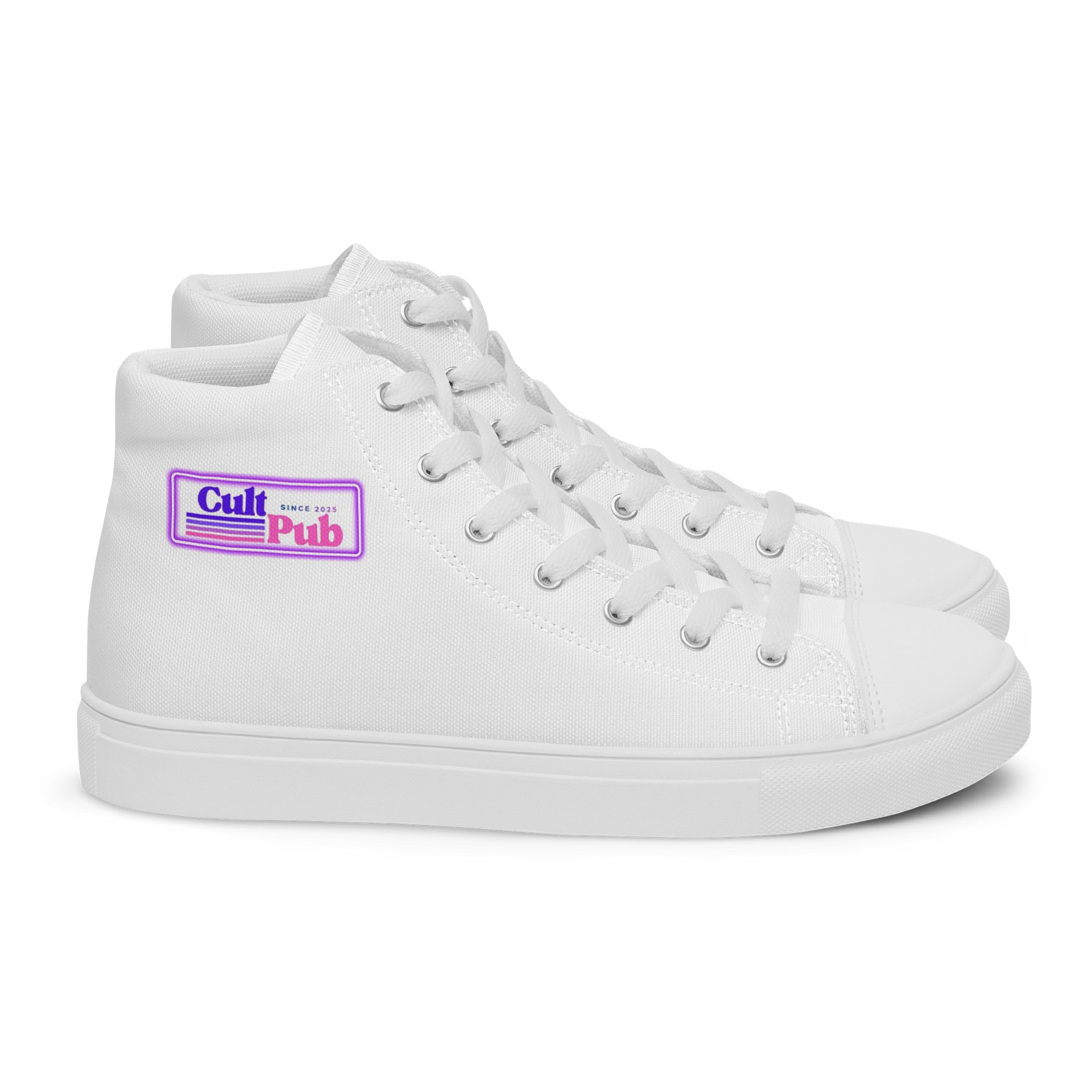Mens - Cult Pub Classic White High-Tops product image (2)