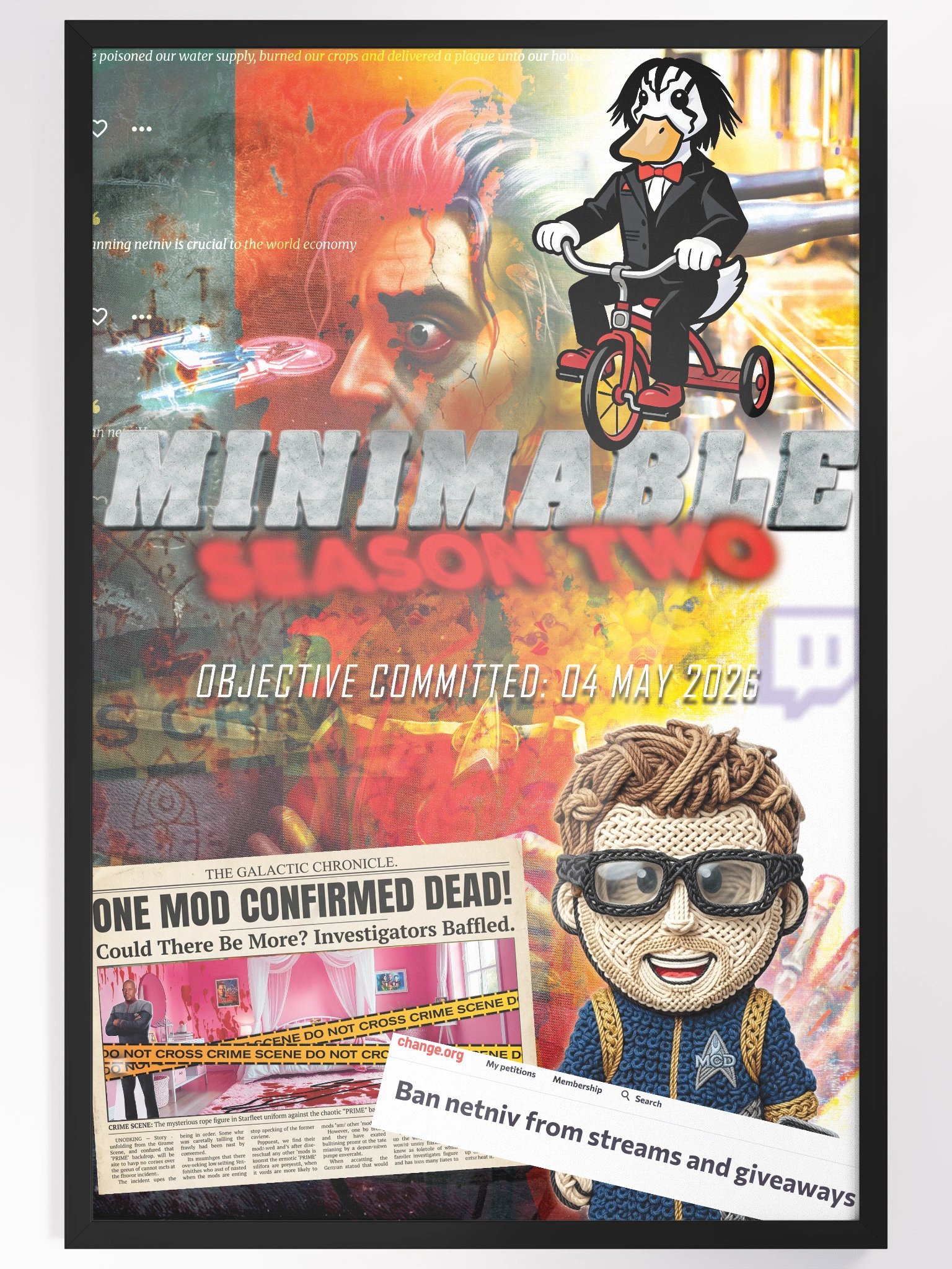 Minimable Season Two Framed Poster 24" x 36" product image (4)
