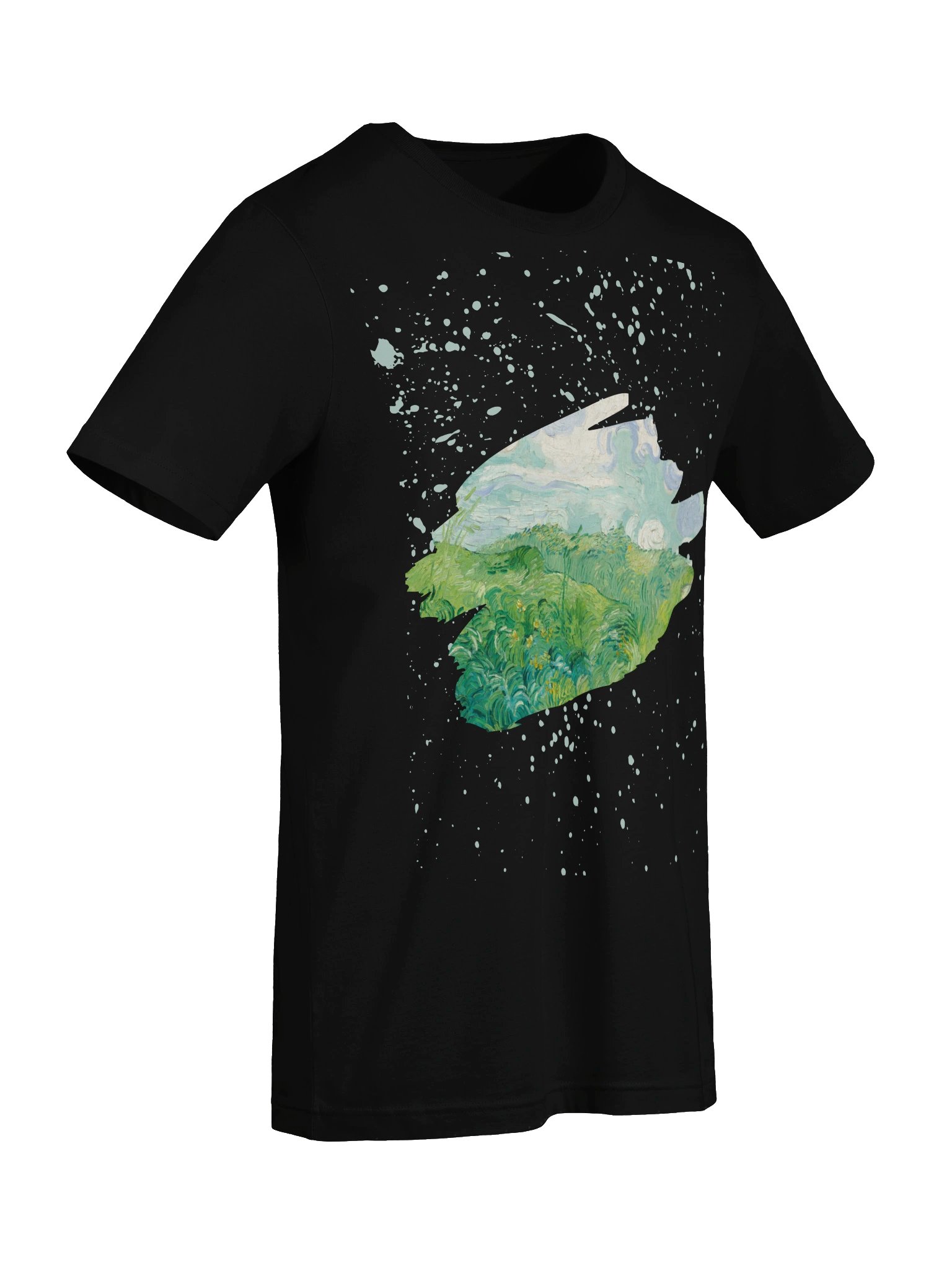 Green Wheat Fields, Auvers (Vincent van Gogh) T-Shirt product image (7)