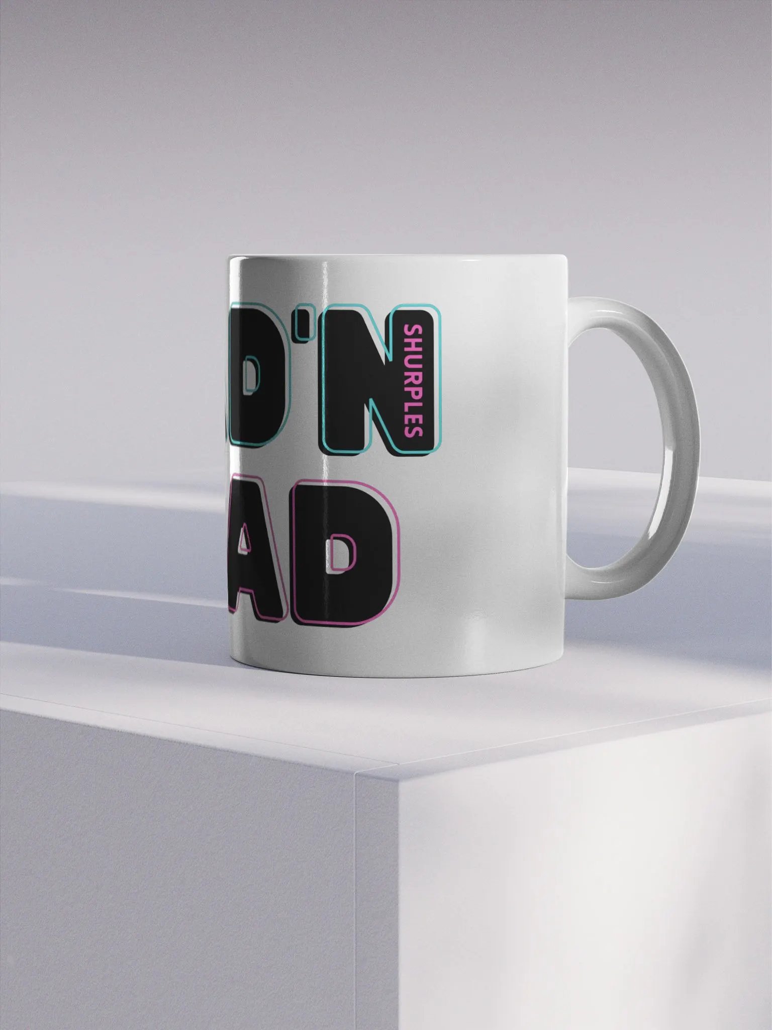 Bad'N Mad Mug - Black product image (4)