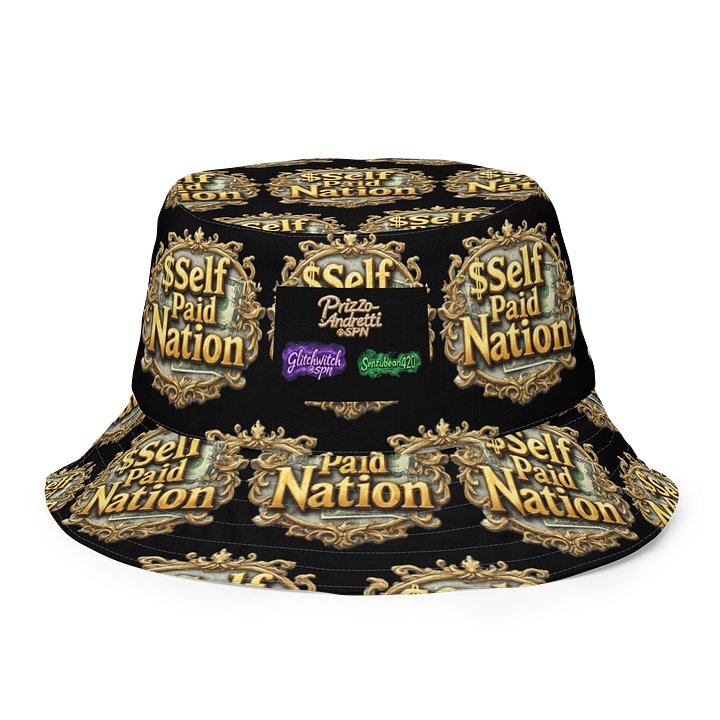 Vintage Currency Reversible Bucket Hat product image (1)