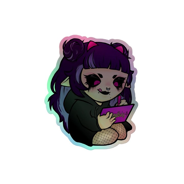 Aswang Baby Sticker (But Shiny This Time!) product image (2)