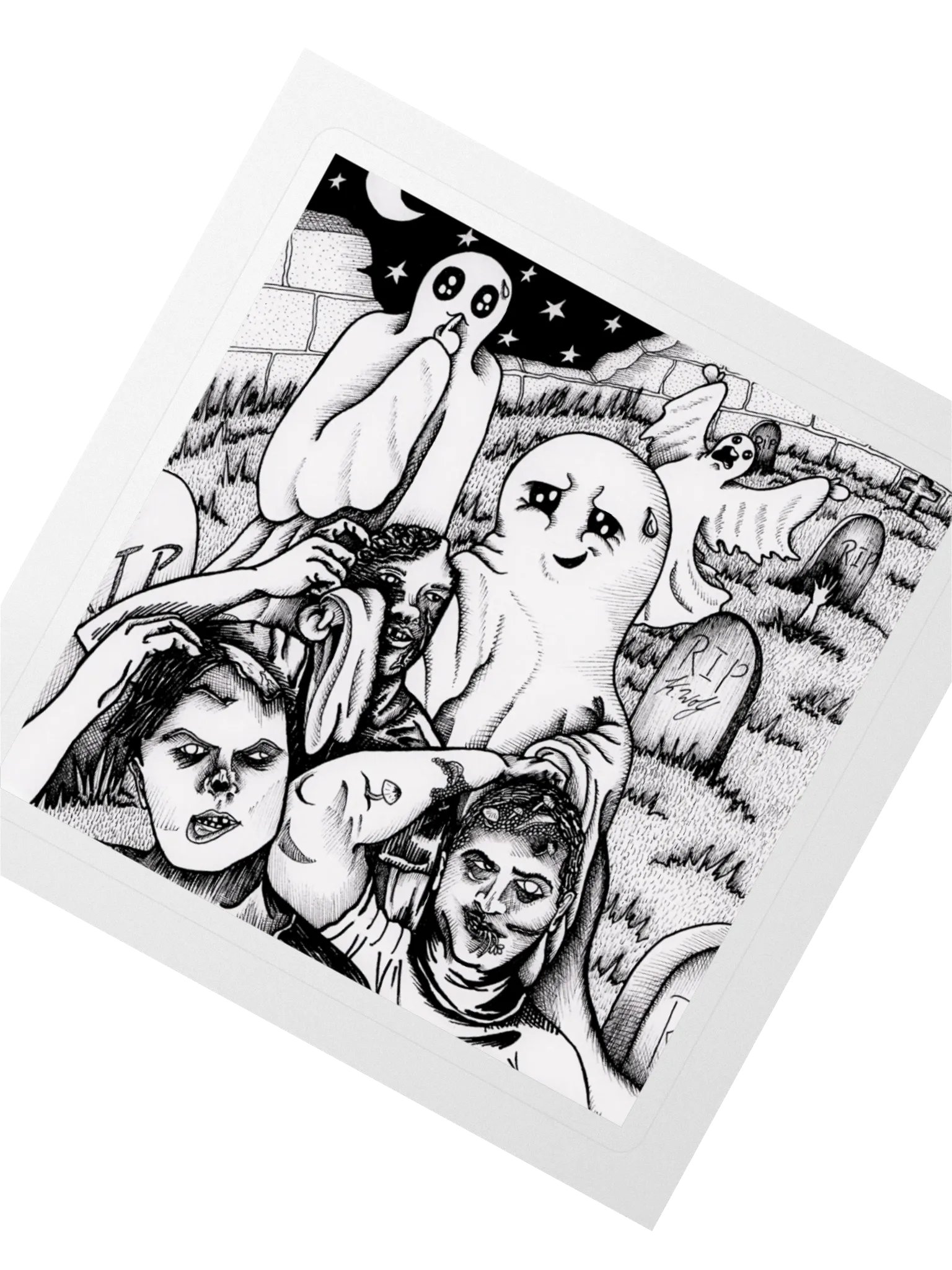Graveyard Brawl Stickers product image (2)