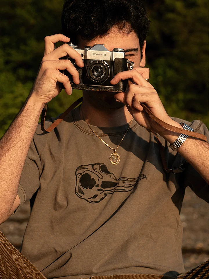Corvid Skull Box Tee product image (1)