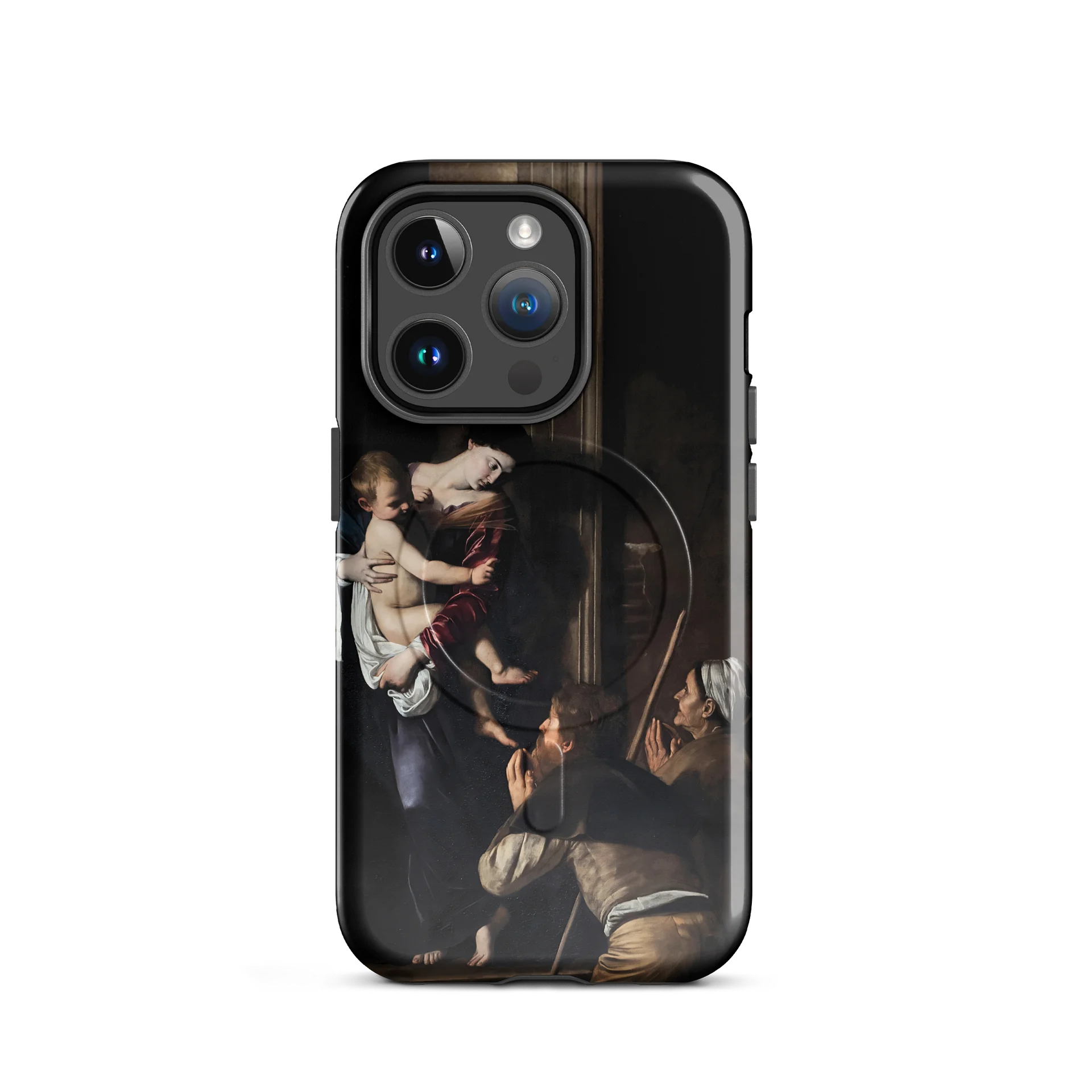 Caravaggio – Pilgrims’ Madonna (Madonna di Loreto) – iPhone® MagSafe® Tough Case product image (8)