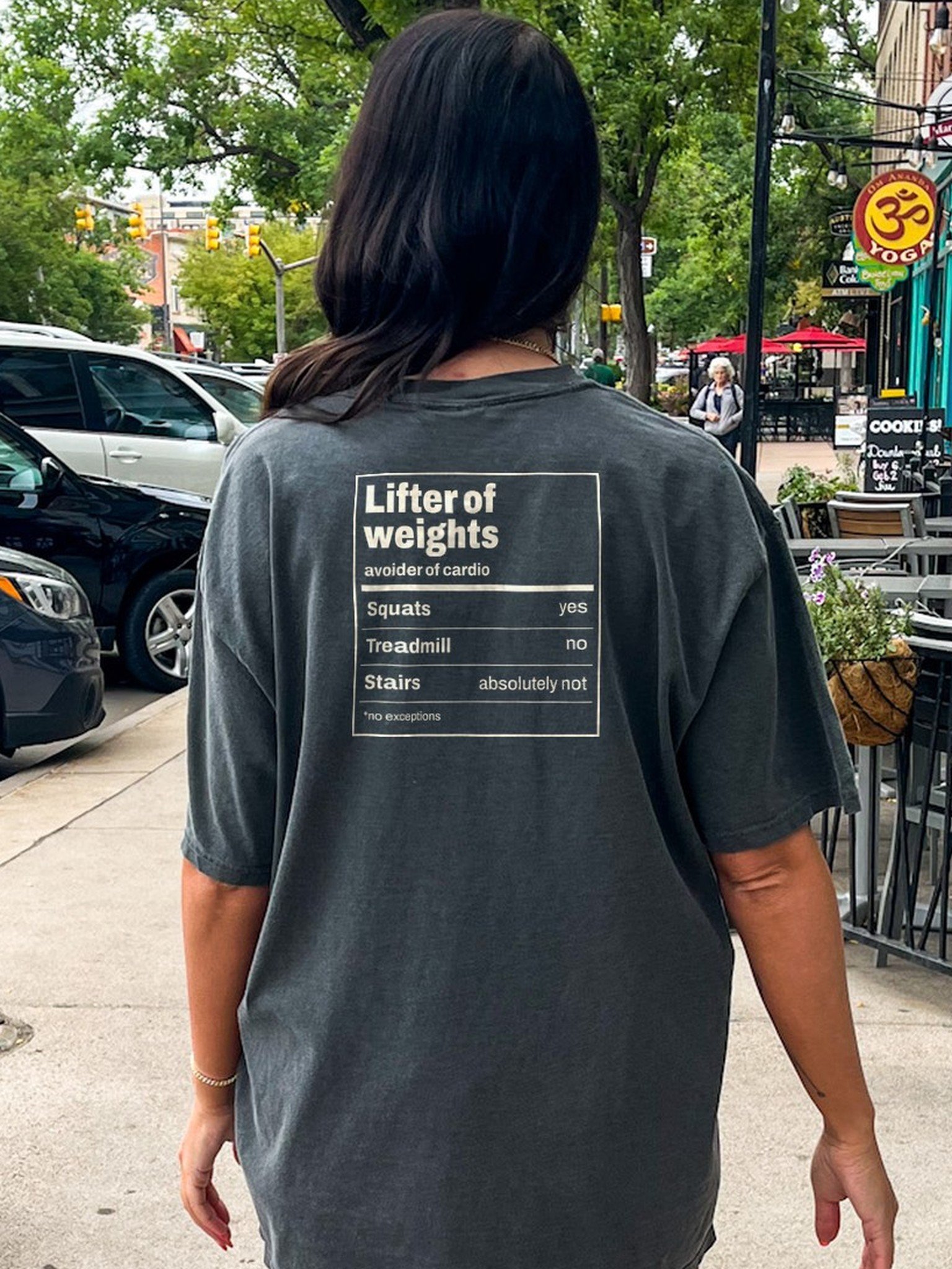 Lifter of Weights, Avoider of Cardio Oversized Gym Tee | Pump Cover product image (1)